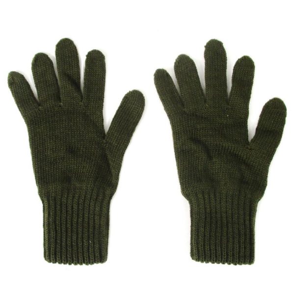 ABL Zwarte lederen winter handschoenen (2)