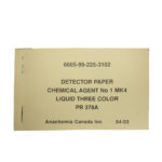 Detector Paper, Chemical Agent № 1 MK4 (1)
