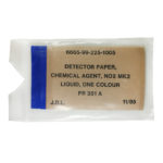 Detector Paper, Chemical Agent № 2 MK.2